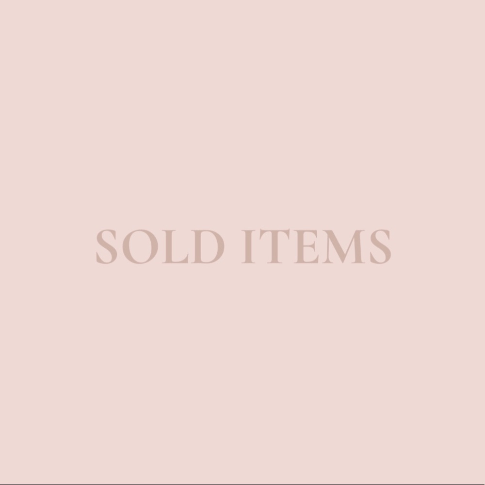 SOLD ITEMS